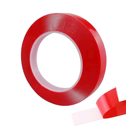 Heavy Duty Transparent Acrylic Foam Mounting Tape (3 Mtr Approx / 1 Pc)