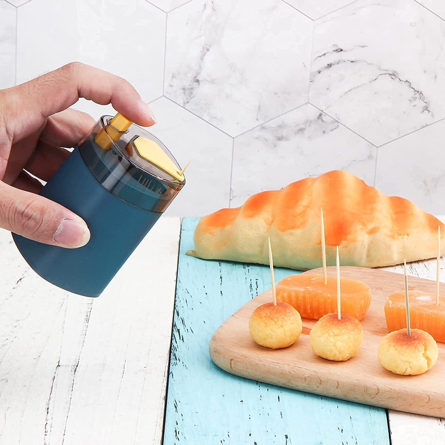 Toothpick Dispenser Storage Container