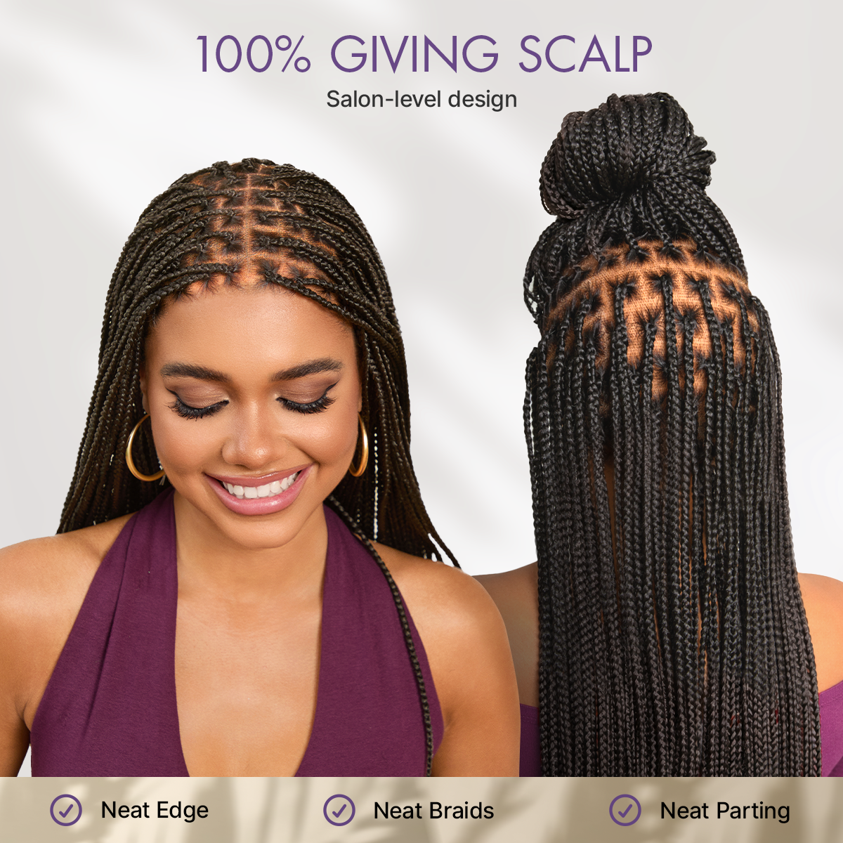 ✨Final Hours –🌷2026 New Lightweight & Breathable Wavy Hair Topper