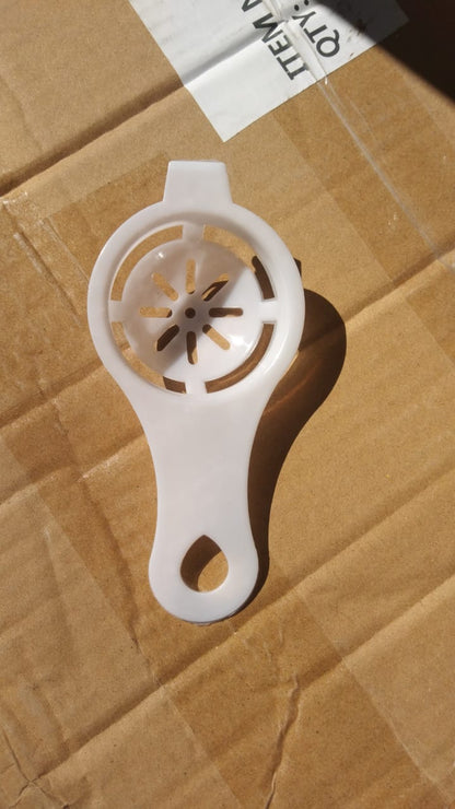 Egg Yolk Separator, Egg White Yolk Filter Separator, Egg Strainer Spoon Filter Egg