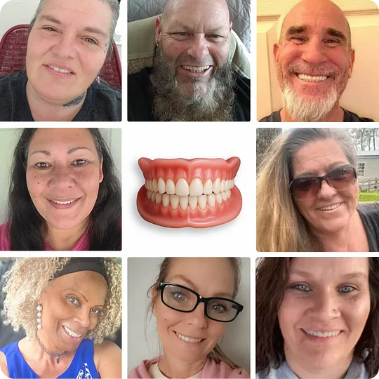 🌎Ends Today: 70% OFF! ⏰HazyGalaxy™  Medical Full Denture with Strong Suctiond Custom-Fit Full Functional Dentures🦷